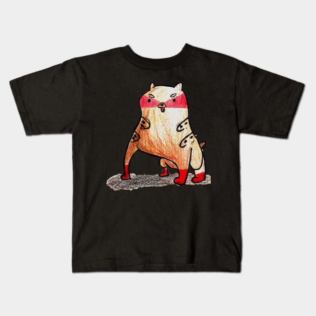 Mabari Kids T-Shirt by rainb0w0tter